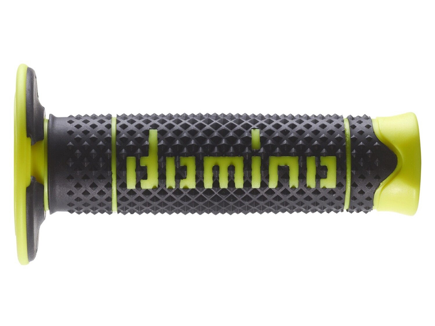 COPPIA MANOPOLE FUORISTRADA DOMINO SERIE A260 NERO/GIALLO FLUO