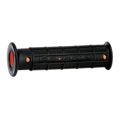 COPPIA MANOPOLE QUAD PROGRIP SERIE 727 NERO/ARANCIO