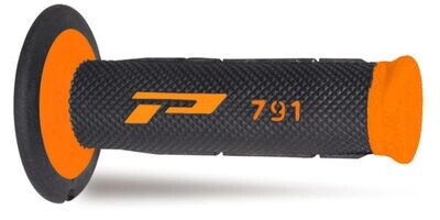 COPPIA MANOPOLE FUORISTRADA PROGRIP SERIE 791 NERO/ARANCIO COPPIA MANOPOLE FUORISTRADA PROGRIP SERIE 791 NERO/ARANCIO