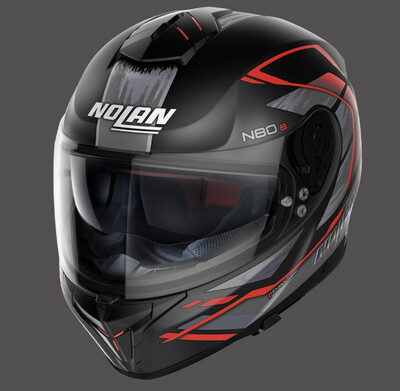 Casco Integrale NOLAN N80.8 THUNDERBOLT N-COM col. 27 Casco Integrale NOLAN N80.8 THUNDERBOLT N-COM col. 27