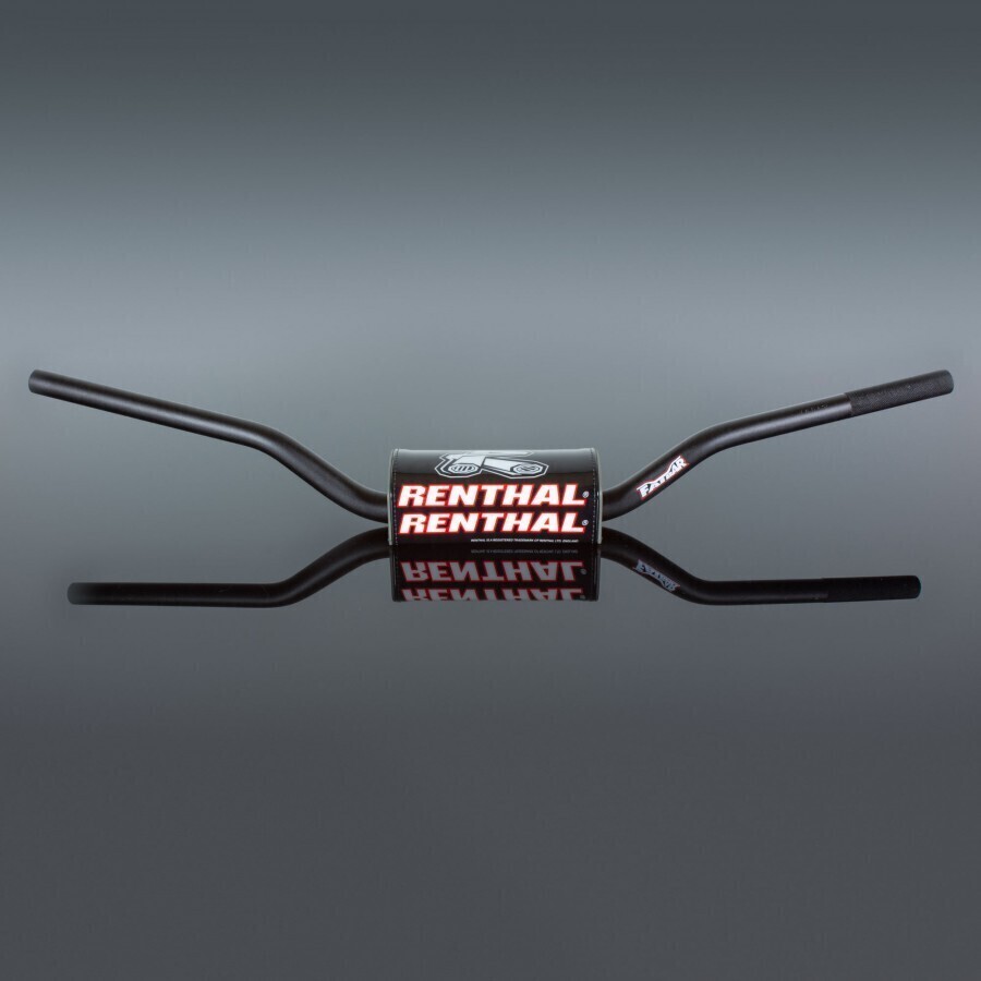 MANUBRIO CROSS RENTHAL FATBAR piega 609-01 colore NERO