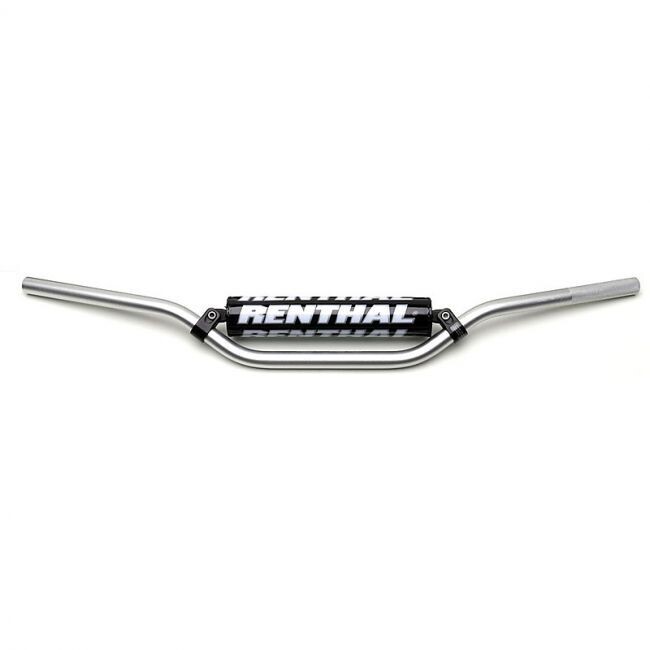 MANUBRIO CROSS RENTHAL 7/8 piega 809-01 colore SILVER