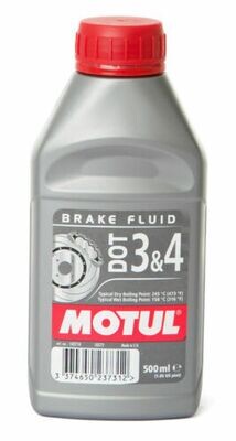MOTUL BRAKE FLUID dot 3&4 MOTUL BRAKE FLUID dot 3&4