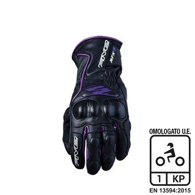 Guanti FIVE RFX-4 LADY black/purple