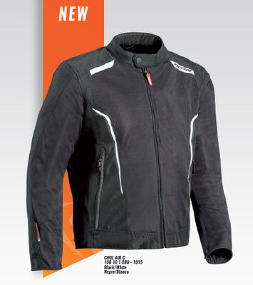 Giubbotto IXON COOL AIR UOMO C col. BLACK - TAGLIE CONFORMATE Giubbotto IXON COOL AIR UOMO C col. BLACK - TAGLIE CONFORMATE
