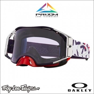 Mascherina CROSS OAKLEY AIRBRAKE TLD RWB STARS PRIZM LENS LOW LIGHT 7046-E9 Mascherina CROSS OAKLEY AIRBRAKE TLD RWB STARS PRIZM LENS LOW LIGHT 7046-E9