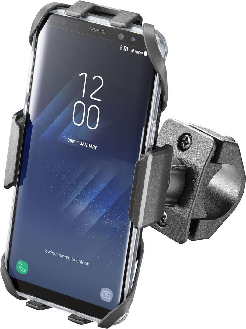 SUPPORTO CELLULARE UNIVERSALE IN PLASTICA PER MANUBRIO