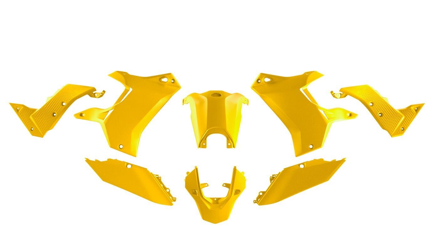 KIT PLASTICHE per YAMAHA Tenere&#39; 700 YELLOW