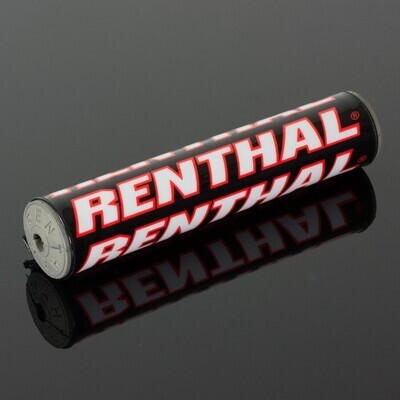 PARACOLPI MANUBRIO RENTHAL P261 SX Pad (10in) Black Wht Red (240mm)