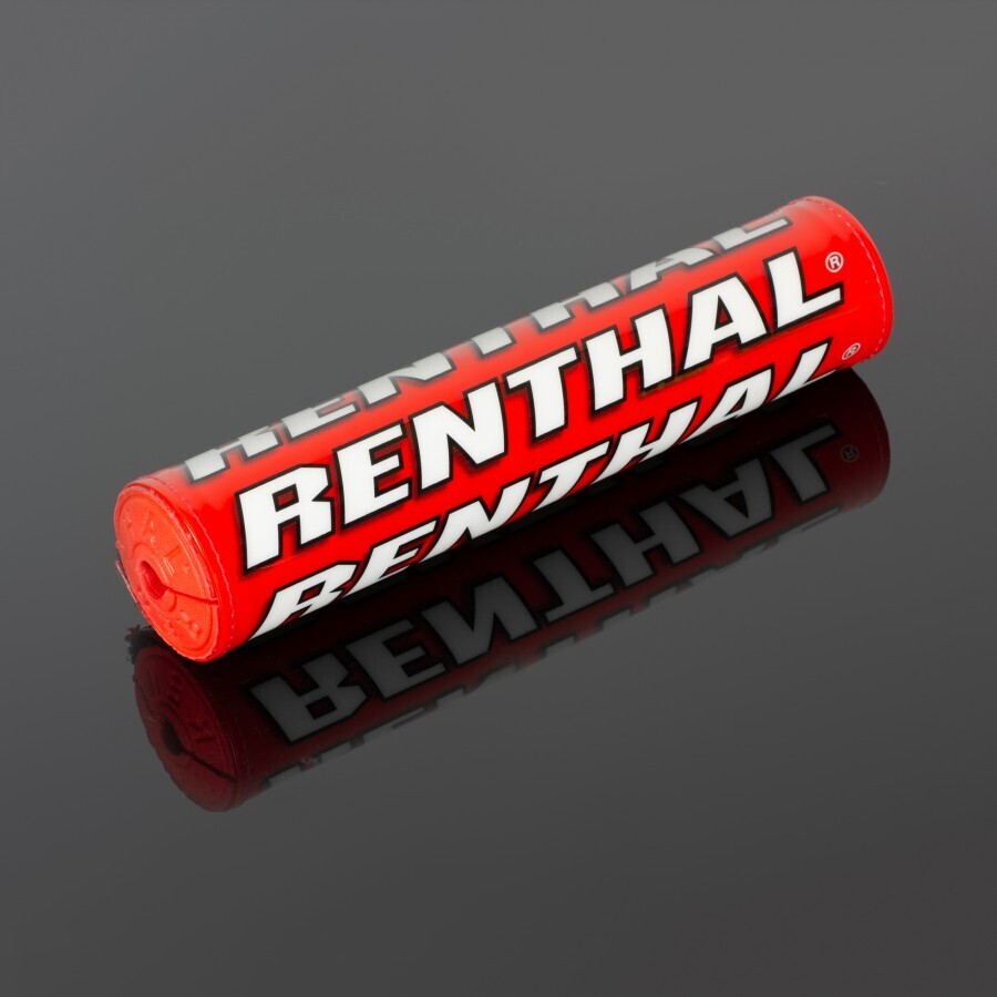 PARACOLPI MANUBRIO RENTHAL P324 SX Pad (10in) Red, Red Foam (240mm)