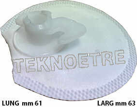 FILTRO per POMPA BENZINA E TRE per POMPA 9623084