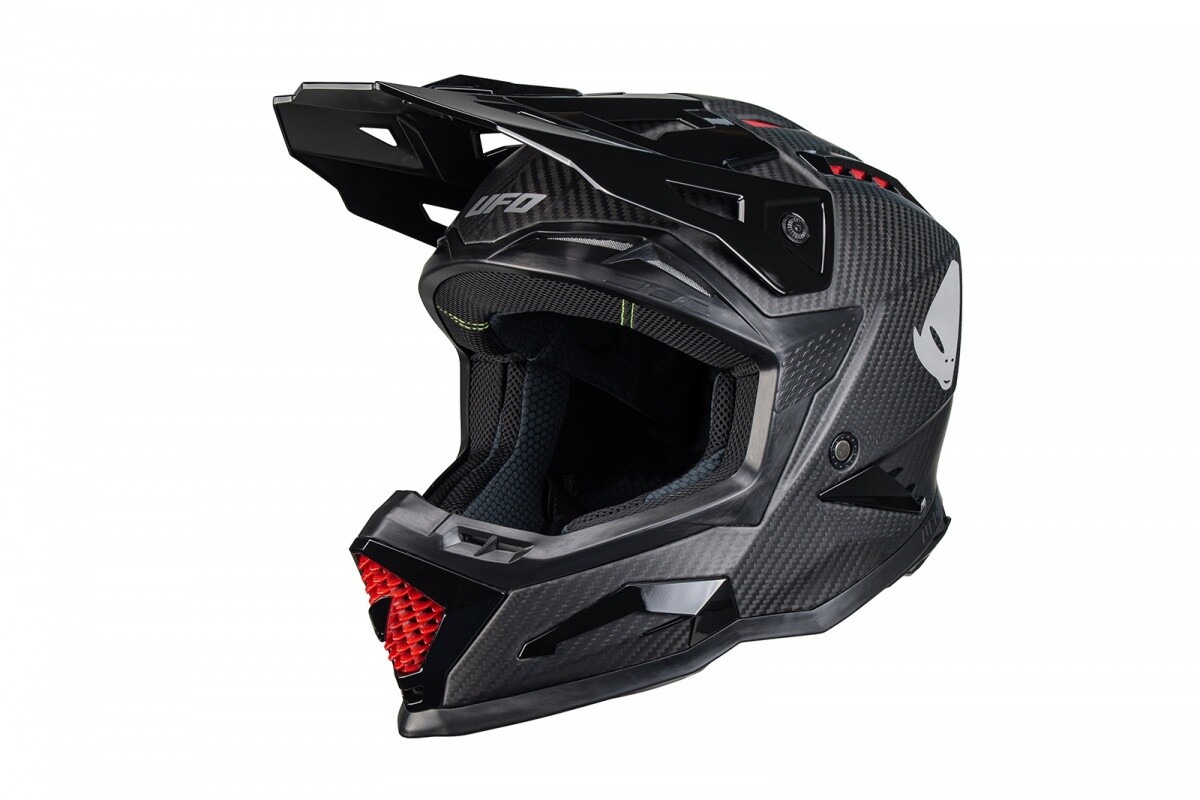 CASCO MOTOCROSS UFO ECHUS FULL CARBON art. HE13001-CARB