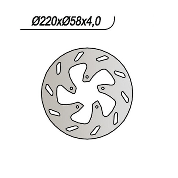 DISCO FRENO ANTERIORE per PIAGGIO GILERA BETA APRILIA