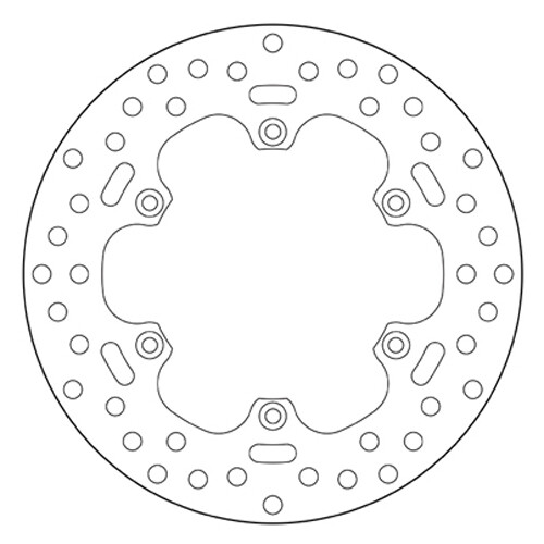 DISCO FRENO POSTERIORE BREMBO SERIE ORO per KTM 2tempi e 4tempi