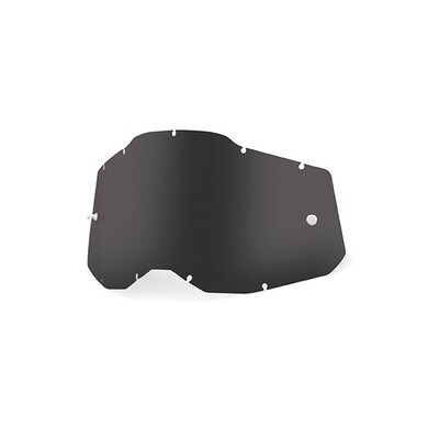 Lente di ricambio FUME&#39; SCURA per 100% RACE CRAFT 2 - ACCURI 2 - STRATA 2
