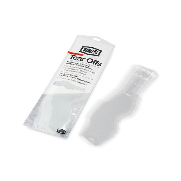 Lenti a strappo 50pz per 100% RACE CRAFT 2 - ACCURI 2 - STRATA 2