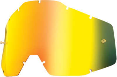 Lente di ricambio a SPECCHIO ORO per 100% RACE CRAFT  - ACCURI  - STRATA