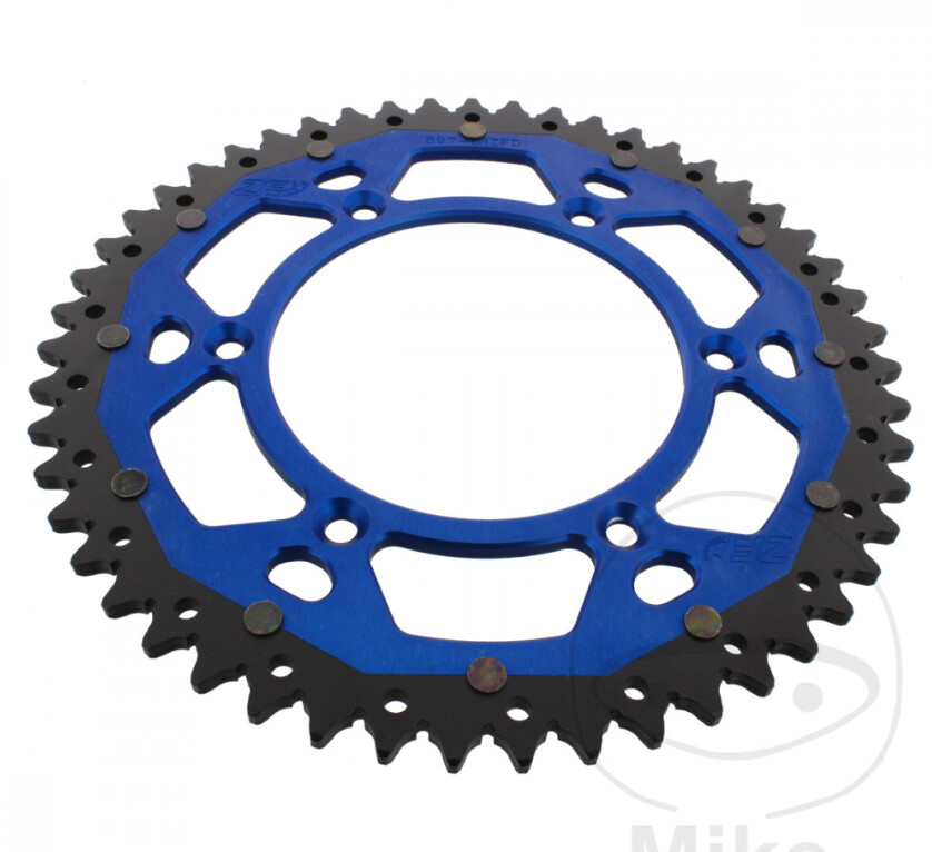 CORONA ZF DUAL BLUE in ergal/acciaio per KOVE 450 RALLY / RALLY PRO