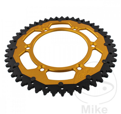 CORONA ZF DUAL ORO in ergal/acciaio per KOVE 450 RALLY / RALLY PRO