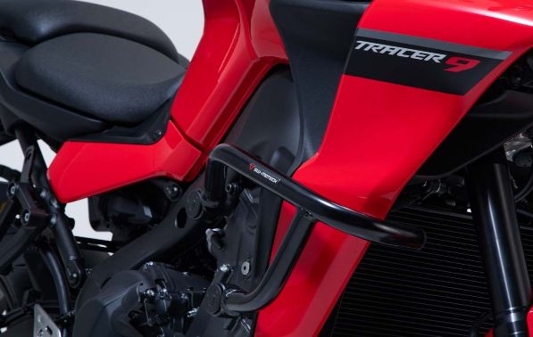 Paramotore tubolare specifico SW MOTECH, nero per Yamaha Tracer 900/Tracer 9 2021 in poi
