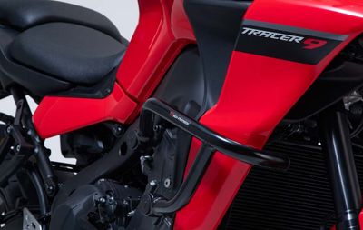 Paramotore tubolare specifico SW MOTECH, nero per Yamaha Tracer 900/Tracer 9 2021 in poi