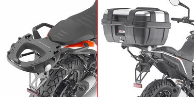 SR7711 - Attacco posteriore Givi SR7711 per KTM Adventure 390 anno 2020/2024, da abbinare a piastra specifica
