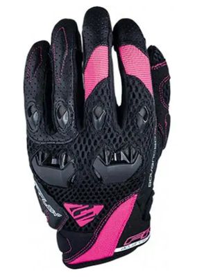 Guanti FIVE STUNT EVO AIRFLOW LADY black/pink