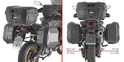 Attacchi Laterali per Bauletti Givi MONOKEY per VOGE VALICO 900 DSX 2024 - PLO9260MK