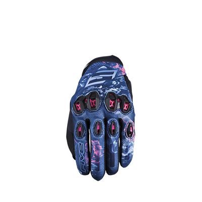 Guanti LADY FIVE STUNT EVO 2 FLOWERS PINK