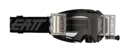 MASCHERINA LEATT VIZION 3.5 ROLL-OFF STEALTH CLEAR 90 VLT