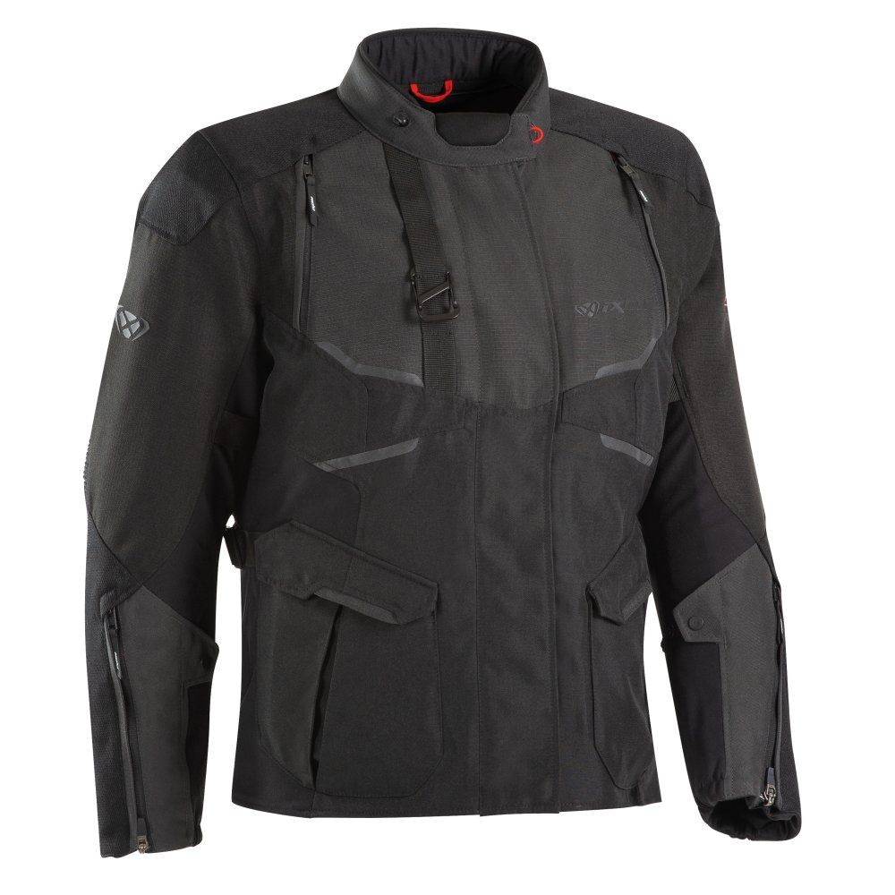 Giacca 4 stagioni IXON EDDAS C LADY col. NERO/ANTRACITE - TAGLIE CONFORMATE