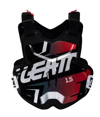 PETTORINA LEATT CHEST PROTECTOR 1.5 TORQUE IRON - Taglia Unica