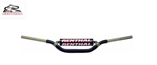 MANUBRIO CROSS RENTHAL TWINWALL piega 996-01 colore NERO