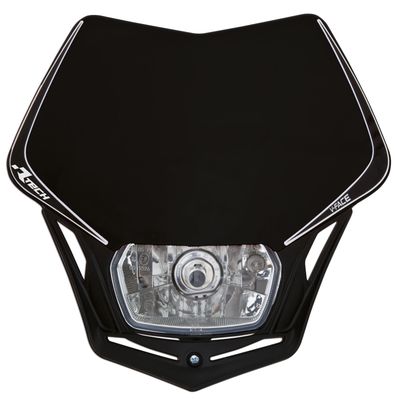 Mascherina RACETECH mod. V-FACE nera/nera
