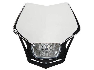 Mascherina RACETECH mod. V-FACE bianca/nera