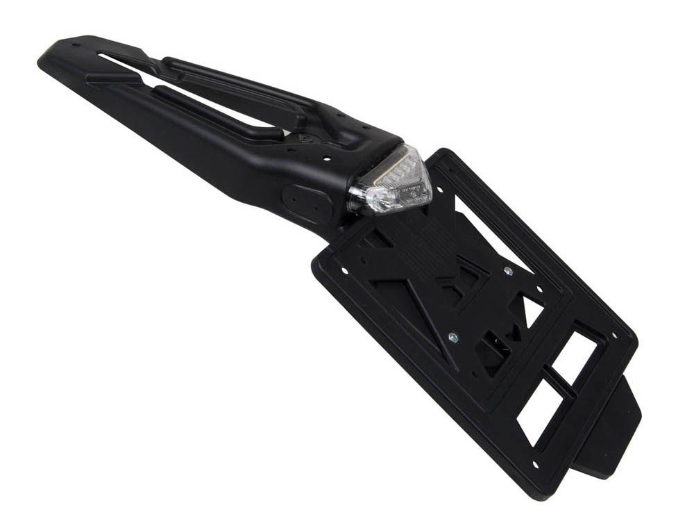 Porta-targa completo RACETECH mod. INTEGRA UNIVERSALE inclinazione RACING