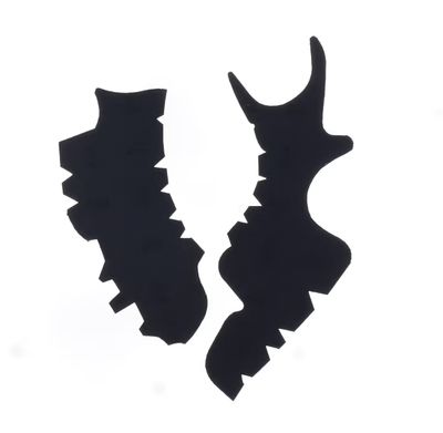 PARATELAIO VIBRAM per HONDA CRF 250/450 2021-2025 colore NERO