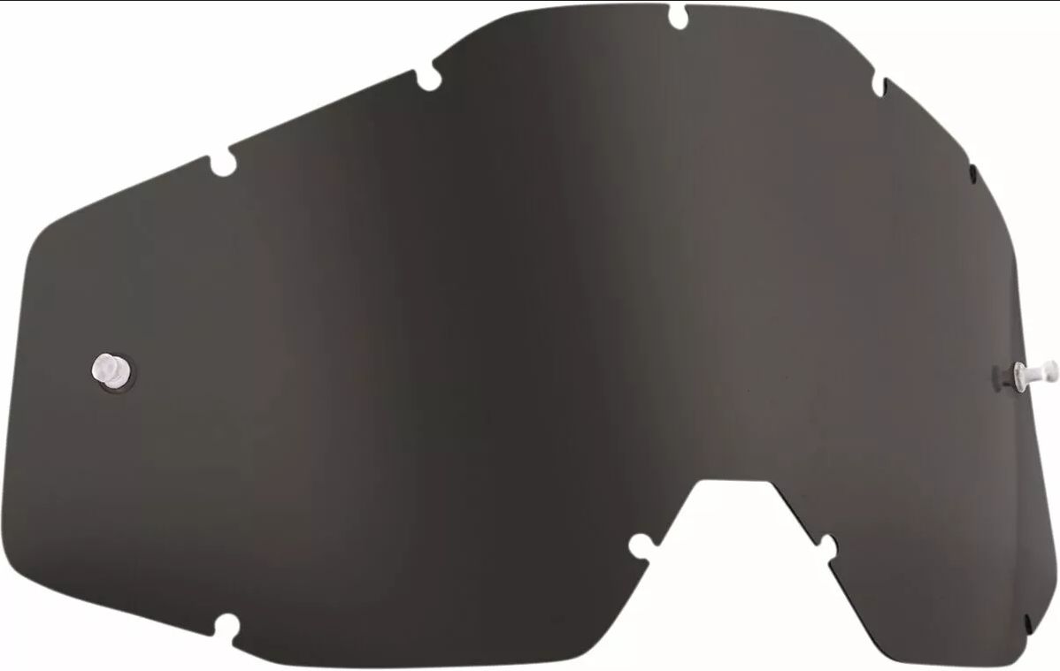 Lente di ricambio DARK SMOKE per 100% RACE CRAFT  - ACCURI  - STRATA