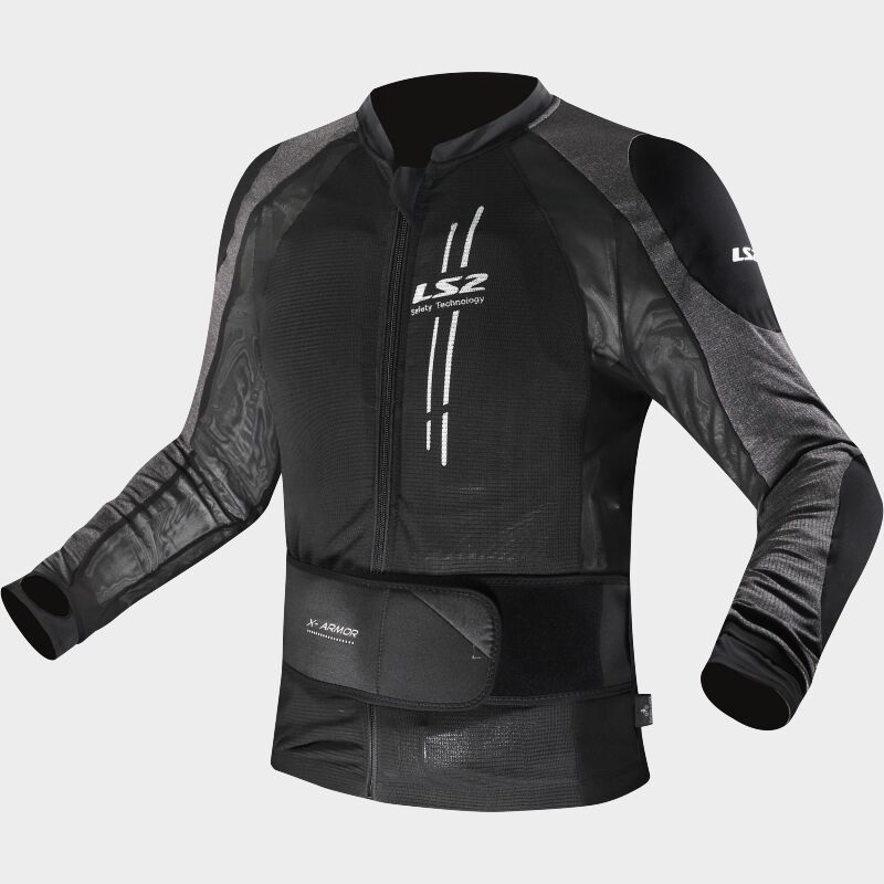 Pettorina Uomo Ls2 X-ARMOR Black/Silver