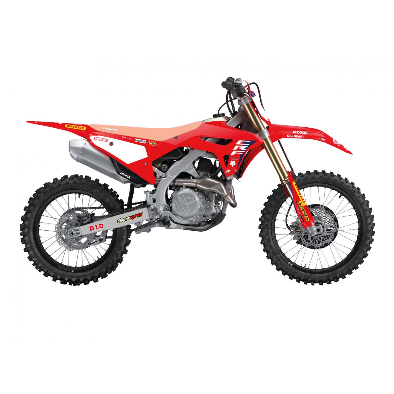 KIT GRAFICHE REPLICA TEAM HONDA HRC art. 2146R24