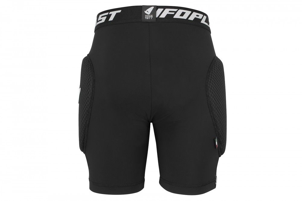 UFO Pantaloncino Protettivo MOTOCROSS REBORN MV6 con Protezioni Laterali colore Nero