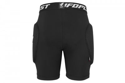 UFO Pantaloncino Protettivo MOTOCROSS REBORN MV6 con Protezioni Laterali colore Nero