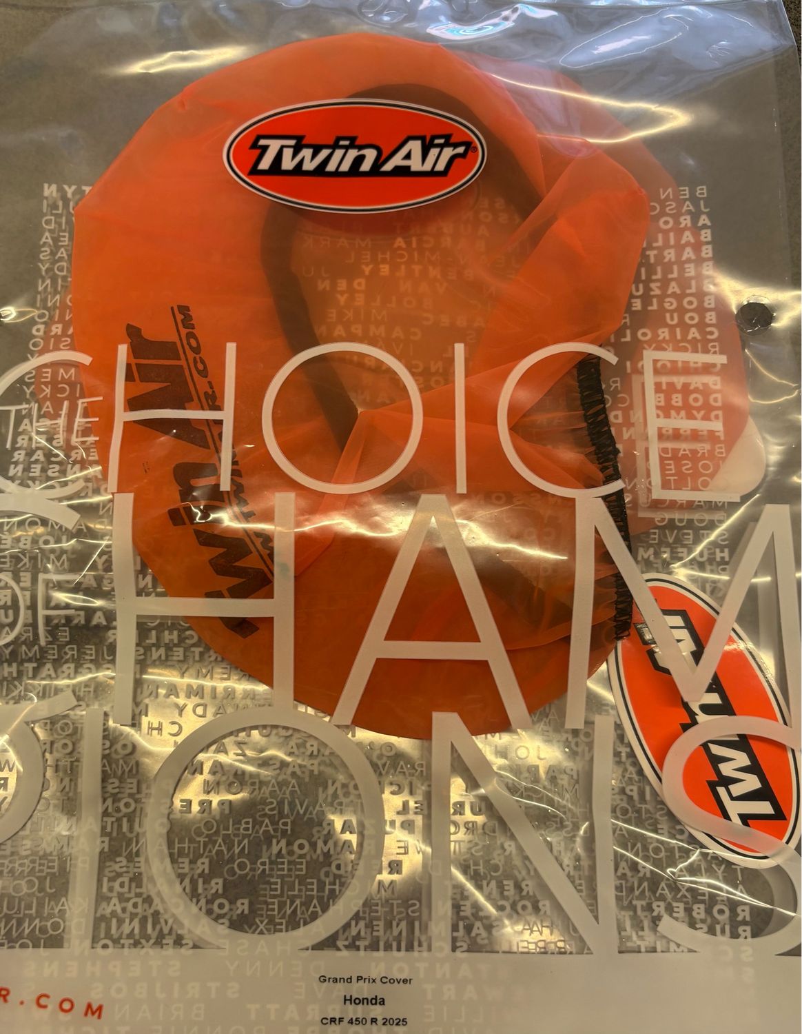 RETINA COPRI-FILTRO ARIA TWIN AIR HONDA CRF 250/450 R anno 2025