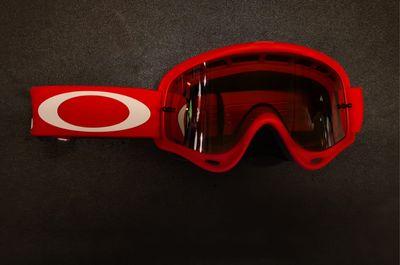 Mascherina CROSS OAKLEY O-FRAME MX RED - Lente Black Iridium