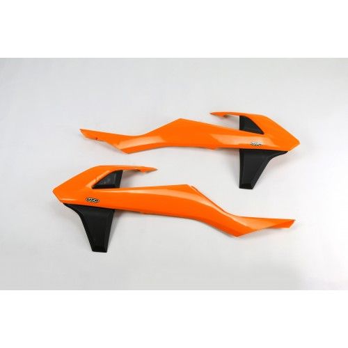 CP. CONVOGLIATORI RADIATORE UFO per KTM SX/SXF &amp; EXC/EXC-F anni 2016-2018