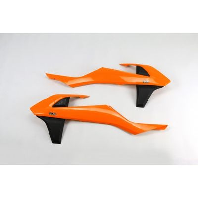 CP. CONVOGLIATORI RADIATORE UFO per KTM SX/SXF &amp; EXC/EXC-F anni 2016-2018