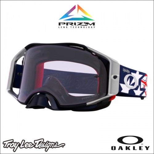 Mascherina CROSS OAKLEY AIRBRAKE TLD RWB WINGS PRIZM LENS LOW LIGHT 007046-F2