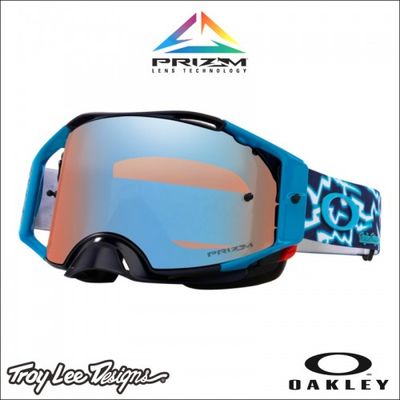 Mascherina CROSS OAKLEY AIRBRAKE TLD BLUE LIGHTNING PRIZM LENS SAPPHIRE 007046-F3 Mascherina CROSS OAKLEY AIRBRAKE TLD BLUE LIGHTNING PRIZM LENS SAPPHIRE 007046-F3