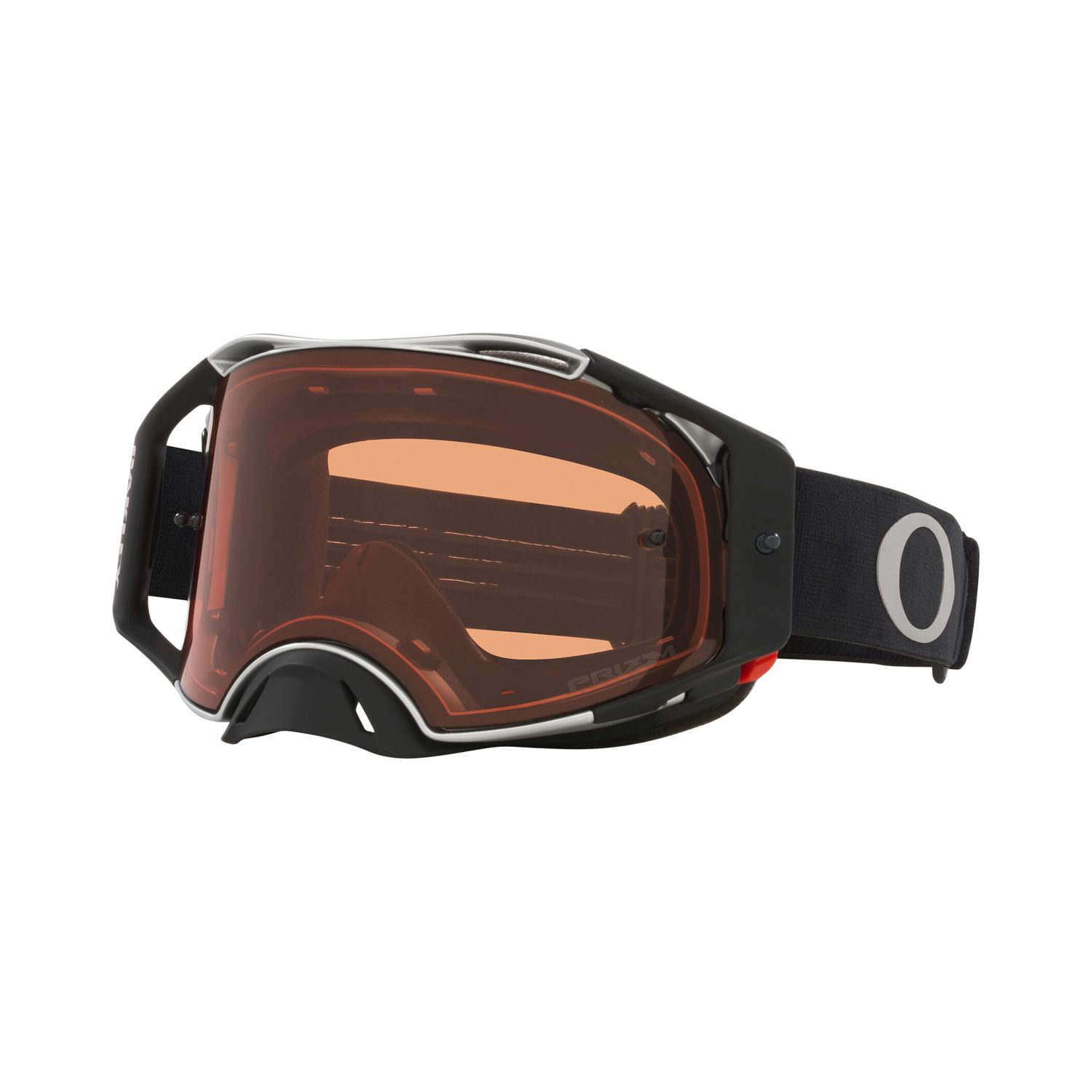 Mascherina CROSS OAKLEY AIRBRAKE TUFF BLOCKS BLACK GUNMETAL PRIZM LENS BRONZE 007046-B1