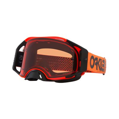 Mascherina CROSS OAKLEY AIRBRAKE MOTO ORANGE B1B PRIZM LENS BRONZE 7046-D5 Mascherina CROSS OAKLEY AIRBRAKE MOTO ORANGE B1B PRIZM LENS BRONZE 7046-D5